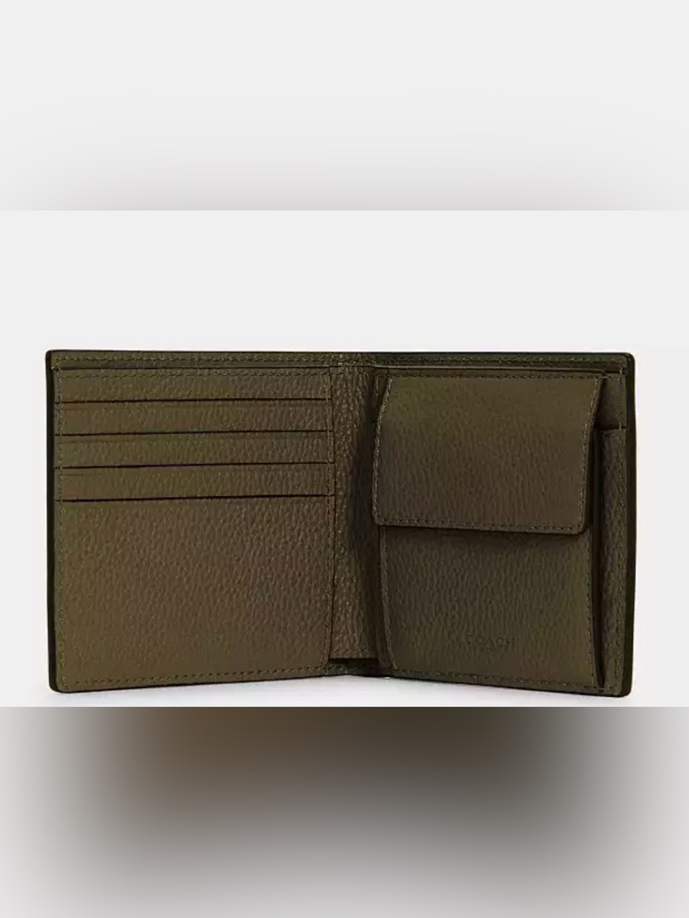 Coach coin wallet . New no tag color olive